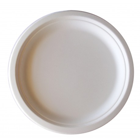 Plato compostable 26 cm pack 50 u