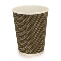 Vaso compostable doble pared 240 ml pack 25u